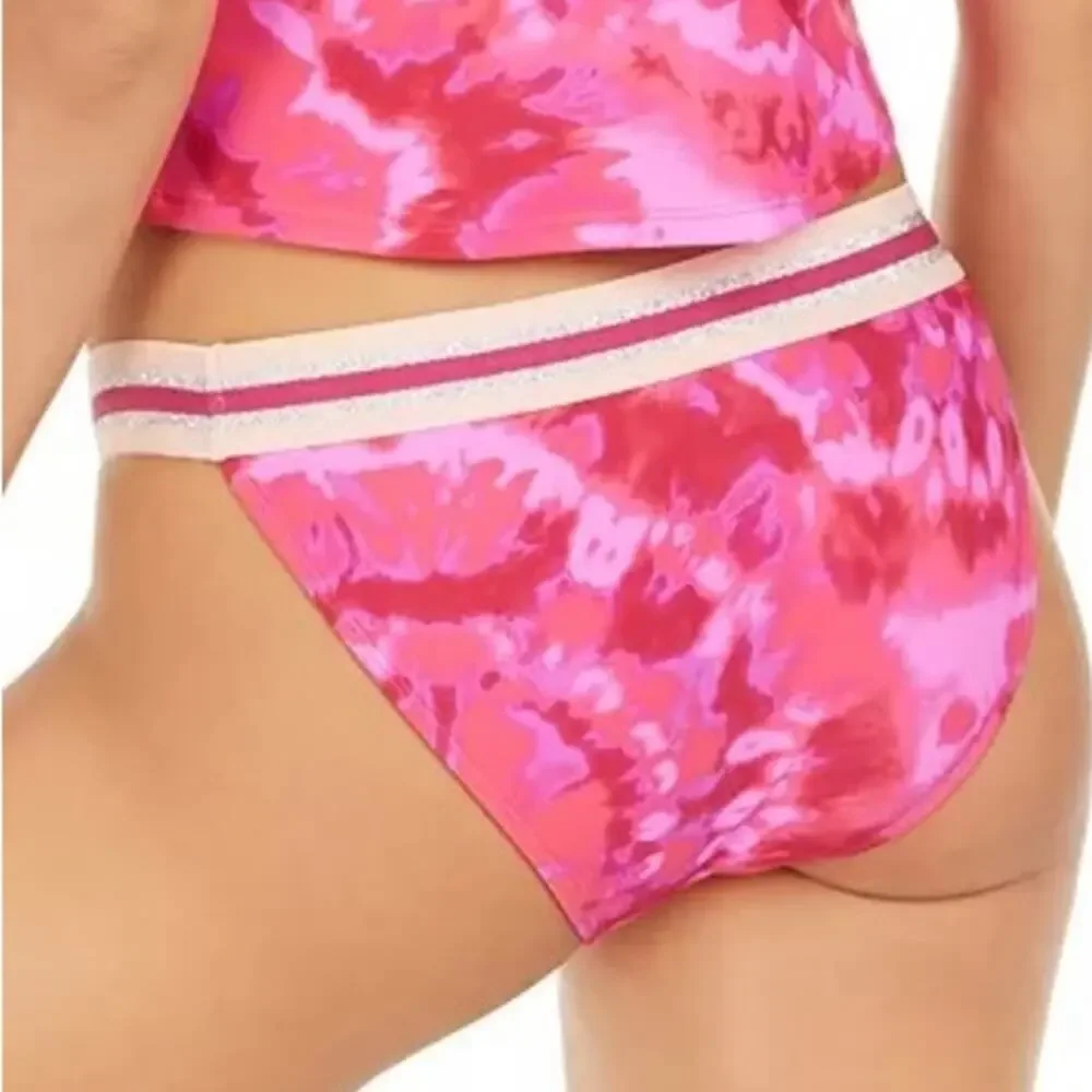 Hula Honey BERRY TIE-DYE Hana Bikini Swim Bottom